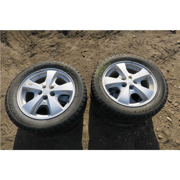 4-205-55-16 Tires on GM Rims