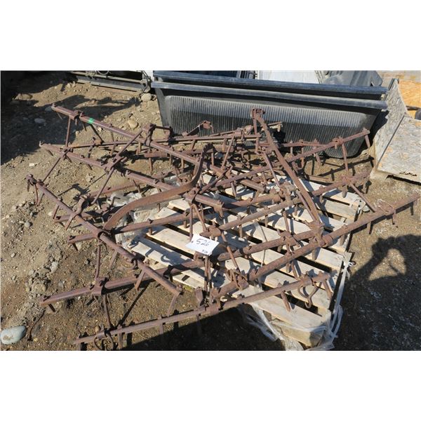 3 Collapsible Floating Harrows