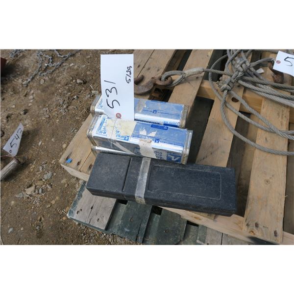 Welding Rods 5 Containers Full