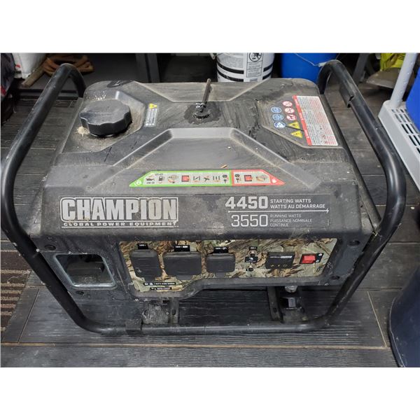 Champion Generator 3550 Watts 2 Years old, Never Used