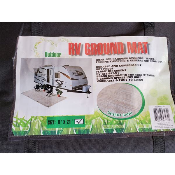 8'×21' RV Outdoor Tarp - Never Used