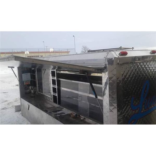 Stainless steel coffee/lunch truck -ITEM LOCATED OFF-SITE. Located in St. Louis