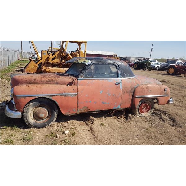 1950 Plymouth 2 Door Buisness Mans Coupe
