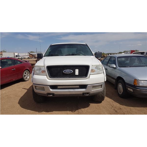 2004 FORD F150 SUPERCREW 4WD 1FTPW14554KC78606 (HAS KEYS)