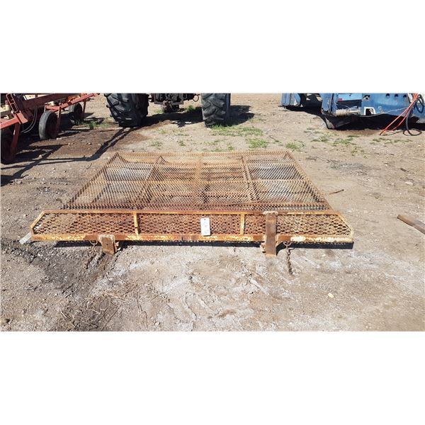 Steel Mesh Deck 8' X 9'