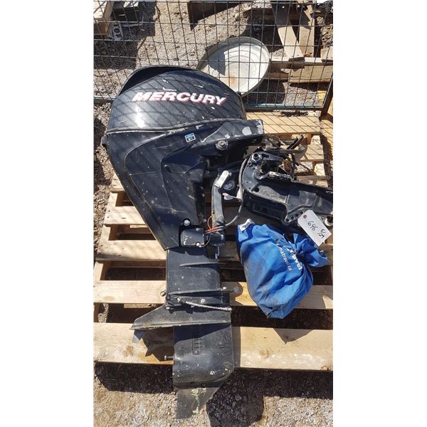 30 HP Mercury Outboard Motor Tiller Steer