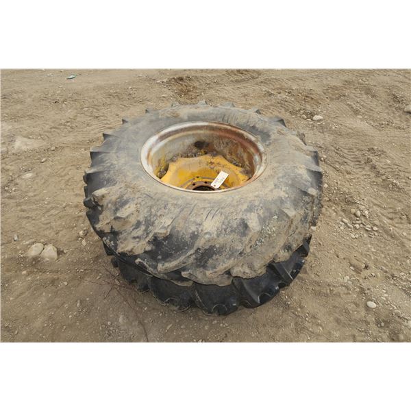 2 Tractor Wheels With Tires 16.9/14-24