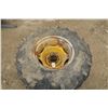 Image 3 : 2 Tractor Wheels With Tires 16.9/14-24