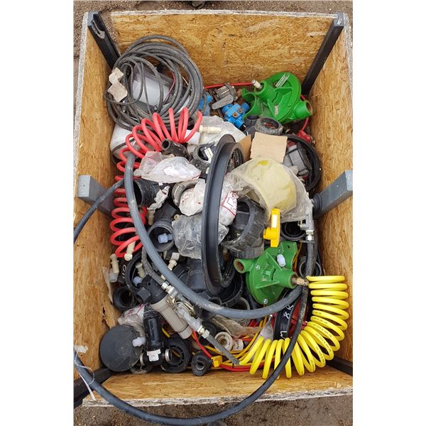 Pallet 2 Pumps & Air Line & Misc. Items