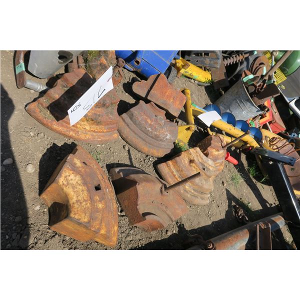 8 Quarter Round Wheel Weights