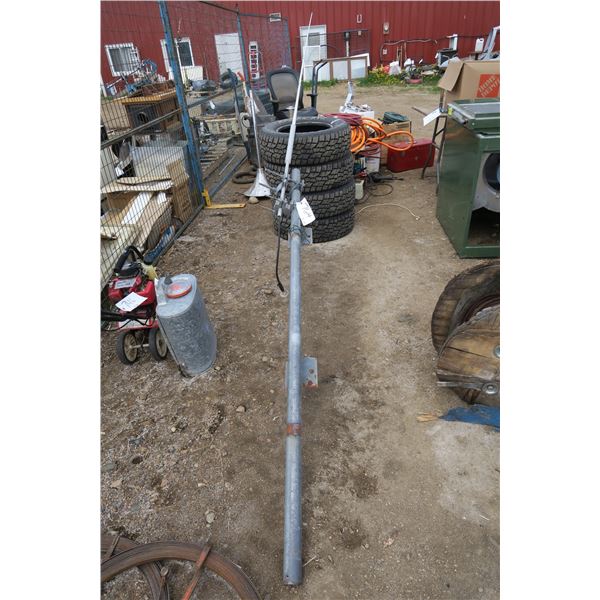 10' Antenna with 7' Brace