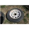 Image 2 : 2 Trailer Tires and Rims - 4.8X12