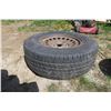 Image 2 : 1 Tire and Rim - 265-70-17 - 6 Bolt
