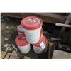 Image 1 : Armor Shield- 3X Partial Pail of Binder and 3X Partial Pail of Top Coat Sealer