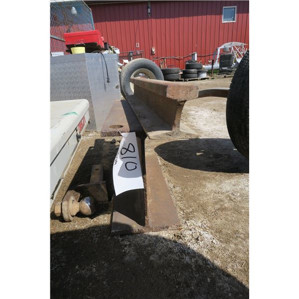 Rail and  I Beam Steel/Iron X2