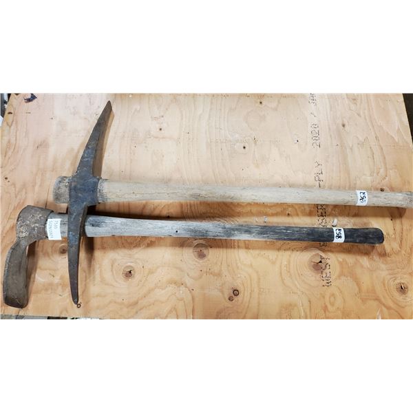 PICK AXE & GRUB HOE