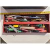 Image 2 : METAL TOOL BOX FILLED W/ TOOLS