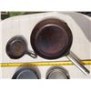 Image 3 : 4 CAST IRON FRY PANS