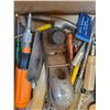 Image 3 : LOT OF TOOLS -SCREWDRIVERS, PLANER, SAW, HAMMER