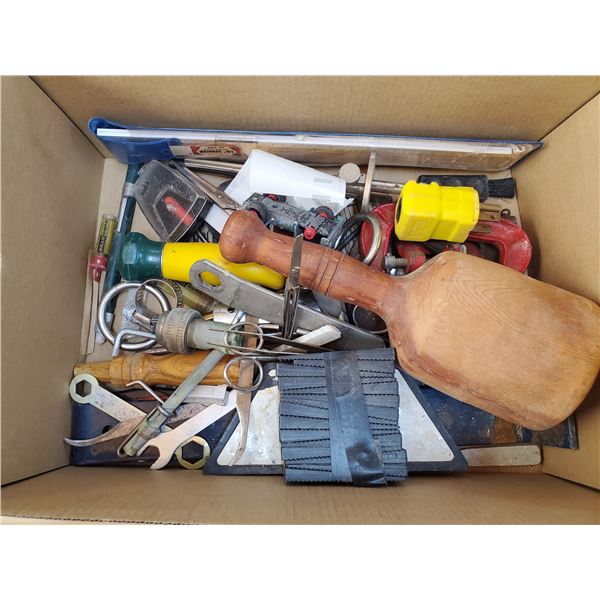 LOT OF TOOLS -CLAMPS, SHIMS, ETC