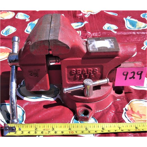 Sears 3.5" vice clamp