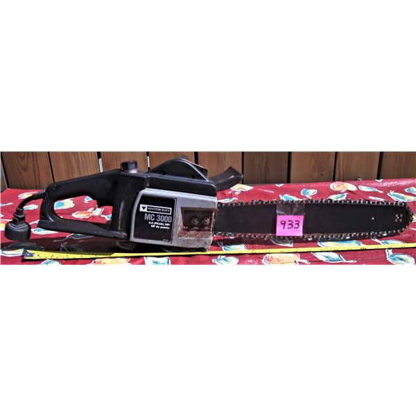 16" Mastercraft electric chain saw
