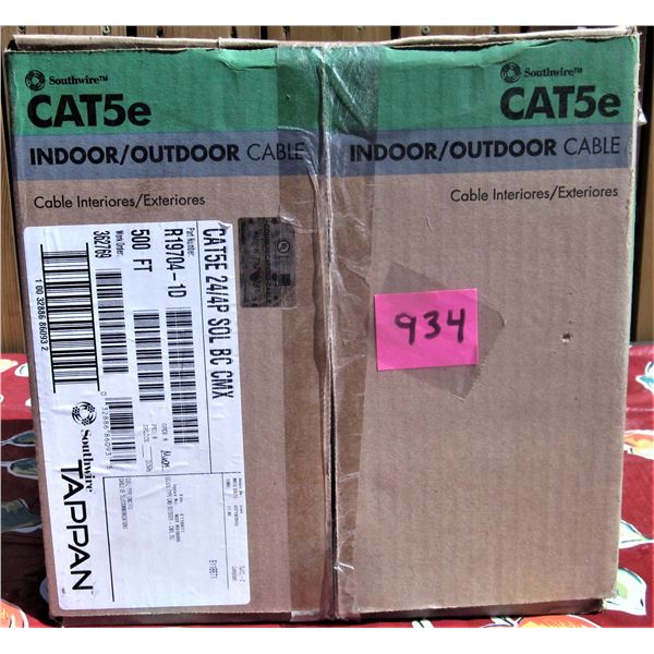 Partial box multi strand phone/computer coaxial cable appros 200' 24/4 gauge