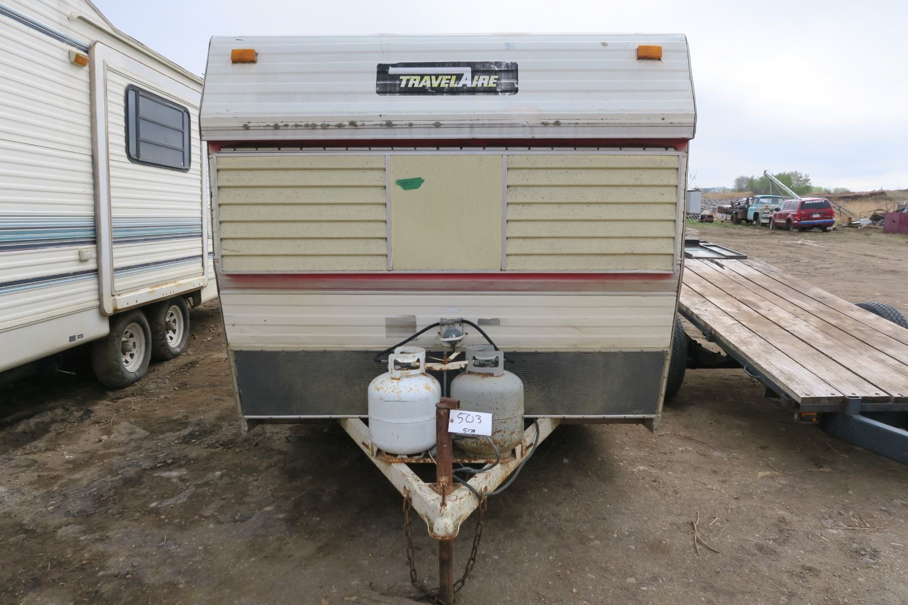 1970 16' Travelaire Camper Trailer VIN R155T71180