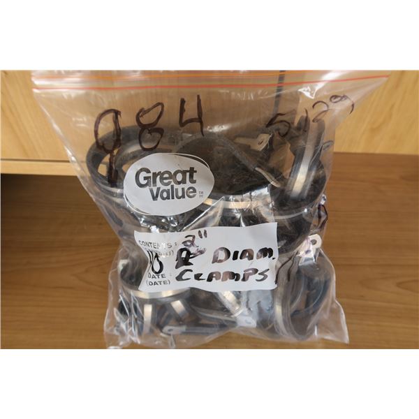 2" Diameter Clamps (Bag of 40)