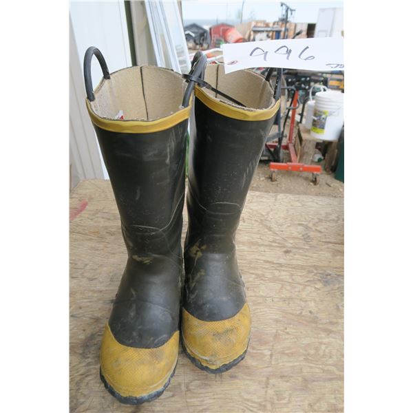 Ranger Shoefit Firefighting Boots Size 9