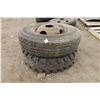 Image 4 : 8 Bolt Rim X2 with Tires - Uniroyal 7.50R16 LT- General 7.50-16LT