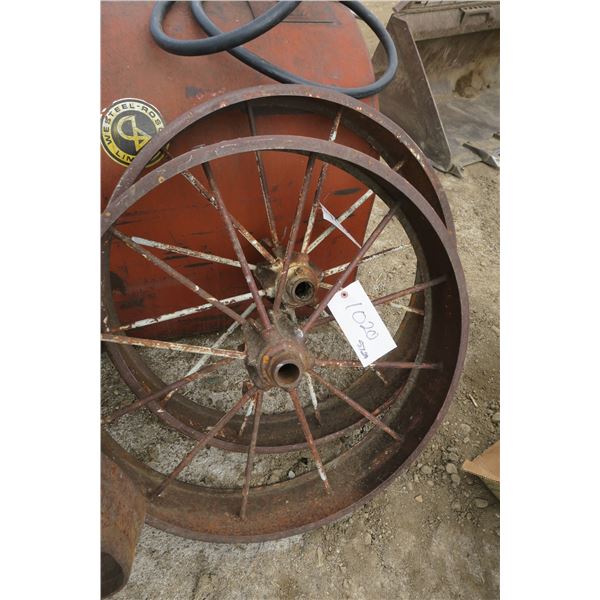 Steel Wheels X2 - 32"x6"