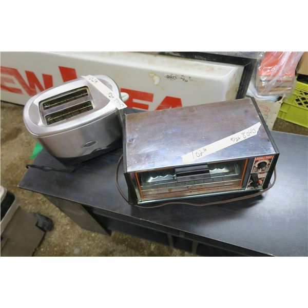 Oster Toaster and GE Toaster Oven