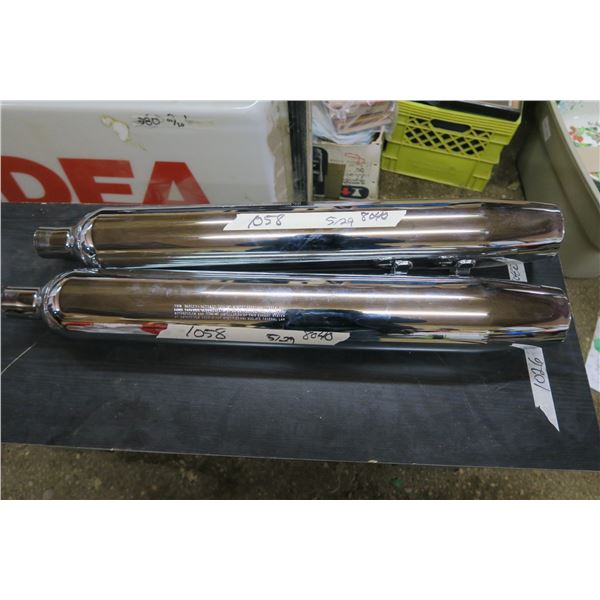 Harley Davidson 65538-95A Exhaust System/Tail Pipes X2