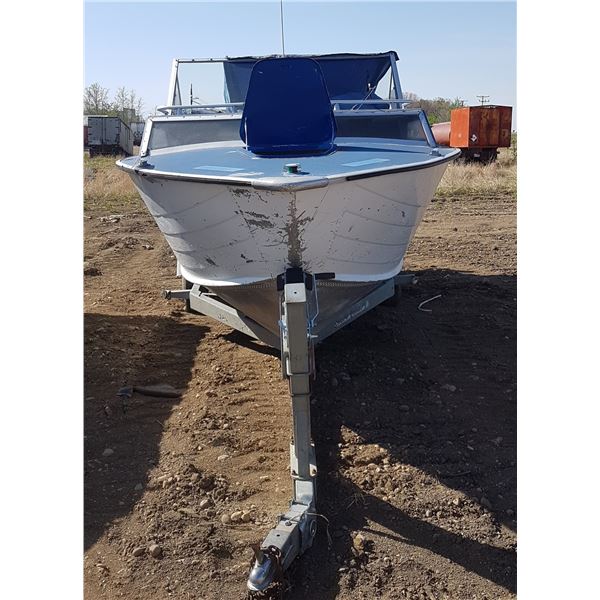 20' Aluminium Boat Starcraft  Islander 22 08 C/W Trailer