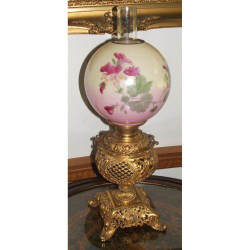 Bradley & Hubbard Oil Lamp