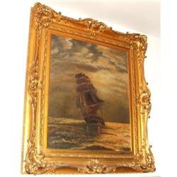 M. Van Dam Oil Painting