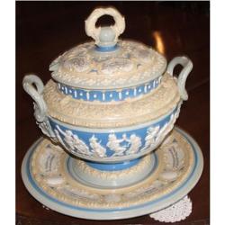 Mettlach Soup Tureen