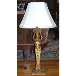 Art Nouveau Table Lamp