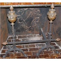 American Arts & Crafts Andirons