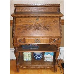 Victorian Slant Lid Desk