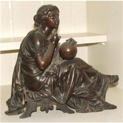 French Bronze Statue