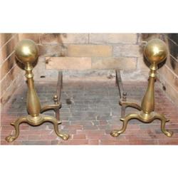 Chippendale Style Andirons