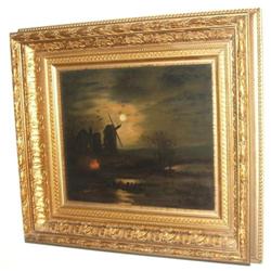 Dutch School Oil Painting