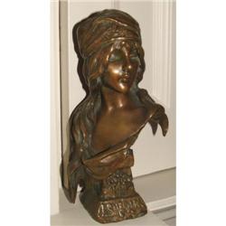 Emmanuele Villanis Bust "Esmeralda"