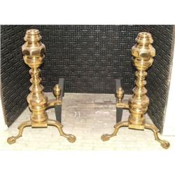 Empire Andirons
