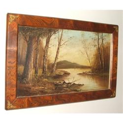 A. Lund Oil Painting