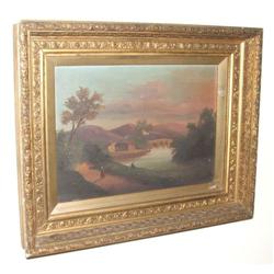 A.M. P. Oil Painting