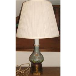 1 Milk Glass Table Lamps