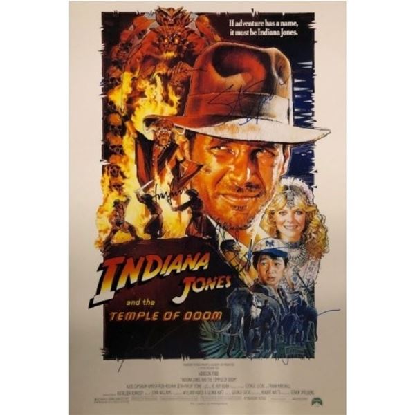 Indiana Jones Temple of Doom Poster